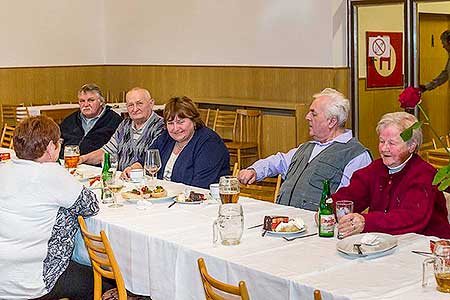 Setkání důchodců obce Dolní Třebonín 8.3.2018, foto: Lubor Mrázek