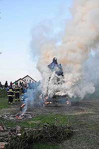 Pálení čarodějnic, Dolní Třebonín 30.4.2018