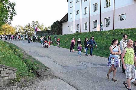 Pálení čarodějnic, Dolní Třebonín 30.4.2018