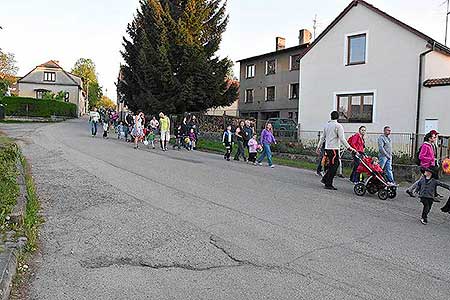 Pálení čarodějnic, Dolní Třebonín 30.4.2018