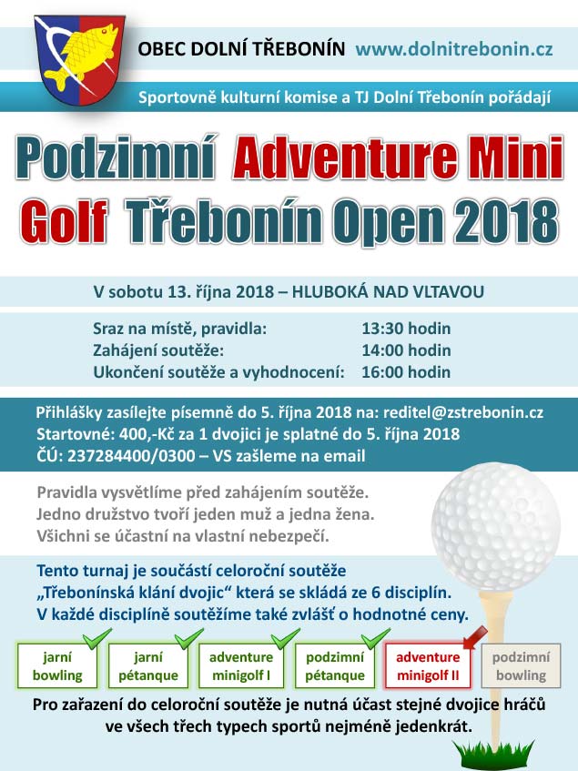 Adventure minigolf 13.10.2018