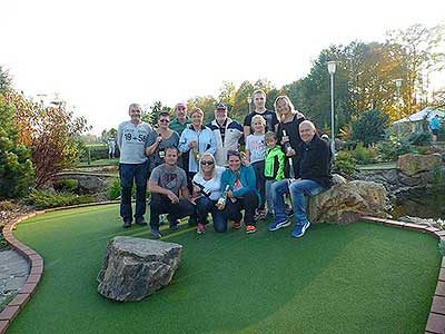 Adventure Golf Hluboká nad Vltavou 13.10.2018