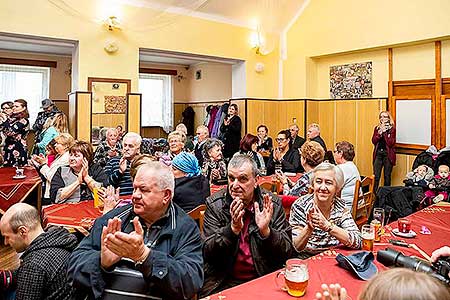 Setkání důchodců obce Dolní Třebonín 14.3.2019, Foto: Lubor Mrázek