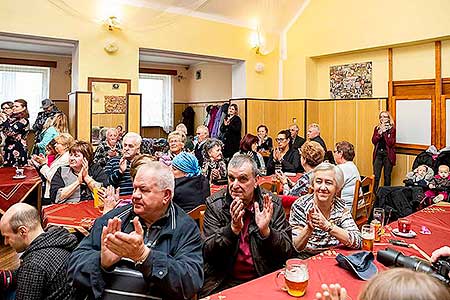 Setkání důchodců obce Dolní Třebonín 14.3.2019, foto: Lubor Mrázek