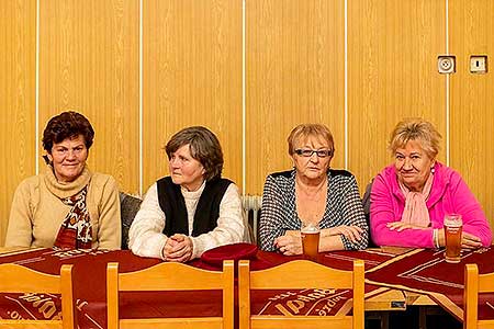 Setkání důchodců obce Dolní Třebonín 14.3.2019, Foto: Lubor Mrázek