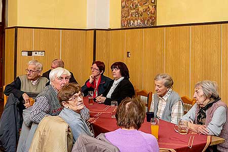 Setkání důchodců obce Dolní Třebonín 14.3.2019, foto: Lubor Mrázek