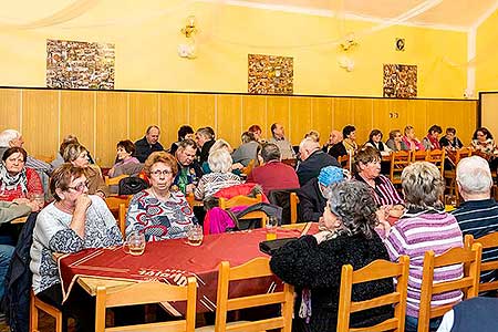 Setkání důchodců obce Dolní Třebonín 14.3.2019, foto: Lubor Mrázek