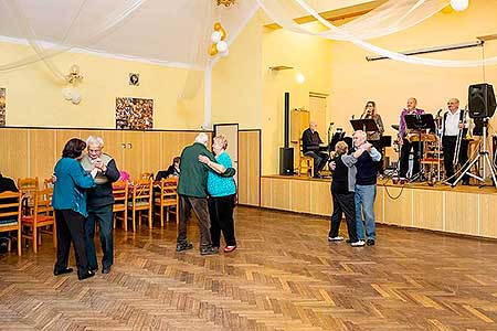 Setkání důchodců obce Dolní Třebonín 14.3.2019, foto: Lubor Mrázek