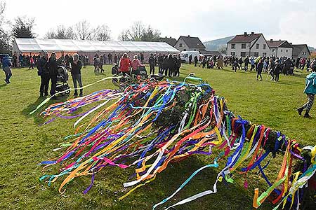 Pálení čarodějnic, Dolní Třebonín 30.4.2019