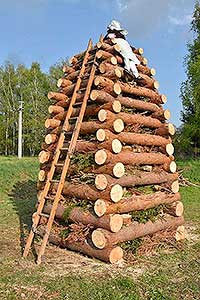 Pálení čarodějnic, Dolní Třebonín 30.4.2019