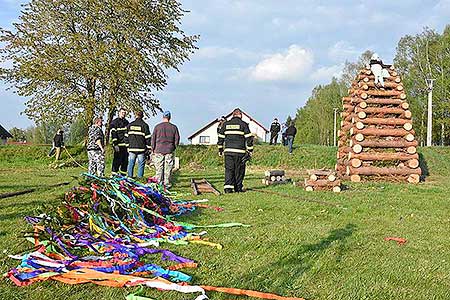 Pálení čarodějnic, Dolní Třebonín 30.4.2019