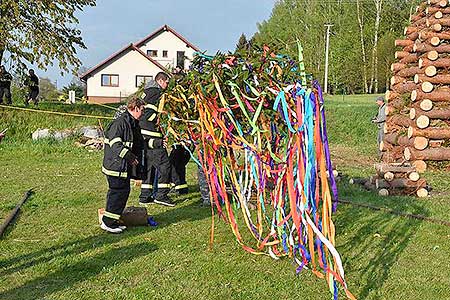 Pálení čarodějnic, Dolní Třebonín 30.4.2019