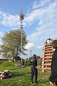 Pálení čarodějnic, Dolní Třebonín 30.4.2019