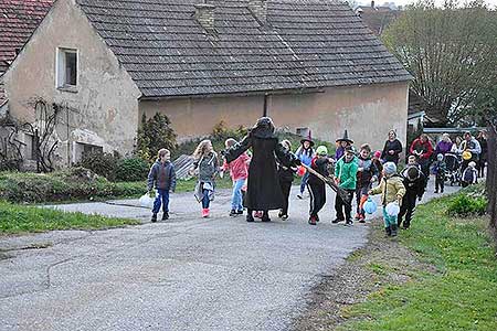 Pálení čarodějnic, Dolní Třebonín 30.4.2019