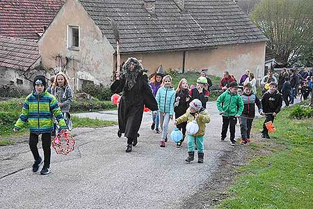 Pálení čarodějnic, Dolní Třebonín 30.4.2019