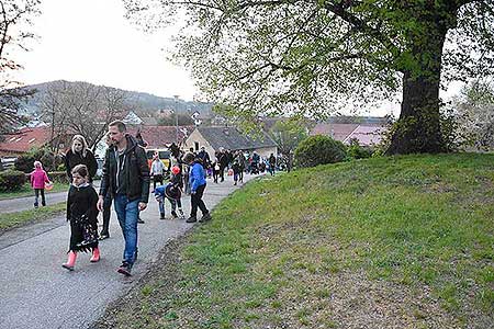 Pálení čarodějnic, Dolní Třebonín 30.4.2019