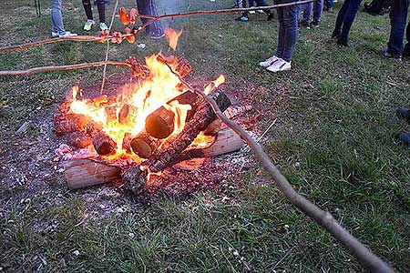 Pálení čarodějnic, Dolní Třebonín 30.4.2019