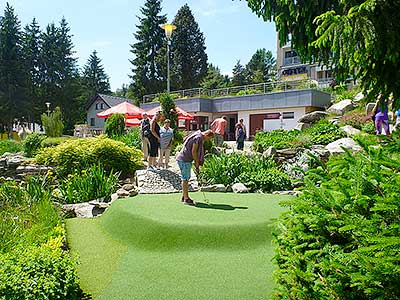 Jarní adventure minigolf, Lipno nad Vltavou 8.6.2019