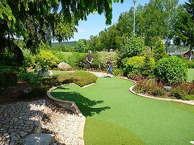 Jarní adventure minigolf, Lipno nad Vltavou 8.6.2019