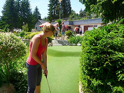 Jarní adventure minigolf, Lipno nad Vltavou 8.6.2019