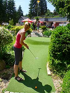 Jarní adventure minigolf, Lipno nad Vltavou 8.6.2019