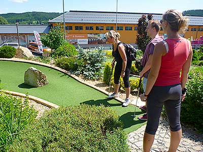 Jarní adventure minigolf, Lipno nad Vltavou 8.6.2019