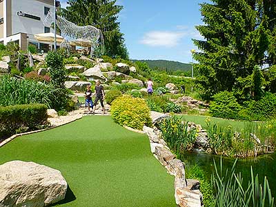 Jarní adventure minigolf, Lipno nad Vltavou 8.6.2019