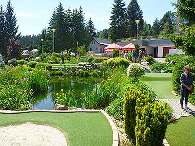 Jarní adventure minigolf, Lipno nad Vltavou 8.6.2019