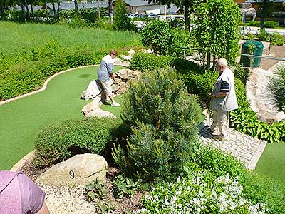 Jarní adventure minigolf, Lipno nad Vltavou 8.6.2019