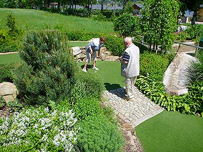 Jarní adventure minigolf, Lipno nad Vltavou 8.6.2019