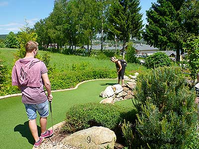 Jarní adventure minigolf, Lipno nad Vltavou 8.6.2019