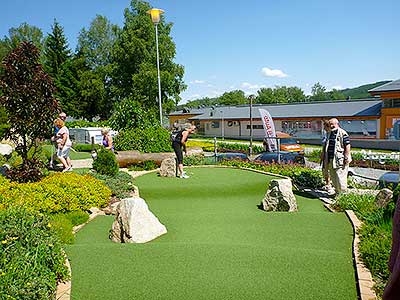 Jarní adventure minigolf, Lipno nad Vltavou 8.6.2019