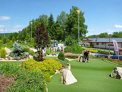 Jarní adventure minigolf, Lipno nad Vltavou 8.6.2019