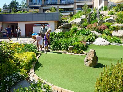 Jarní adventure minigolf, Lipno nad Vltavou 8.6.2019