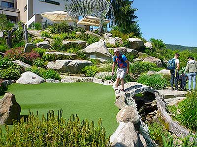 Jarní adventure minigolf, Lipno nad Vltavou 8.6.2019