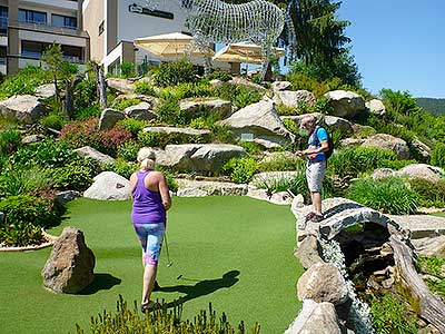 Jarní adventure minigolf, Lipno nad Vltavou 8.6.2019