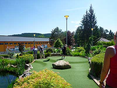 Jarní adventure minigolf, Lipno nad Vltavou 8.6.2019