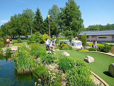 Jarní adventure minigolf, Lipno nad Vltavou 8.6.2019