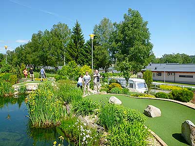 Jarní adventure minigolf, Lipno nad Vltavou 8.6.2019