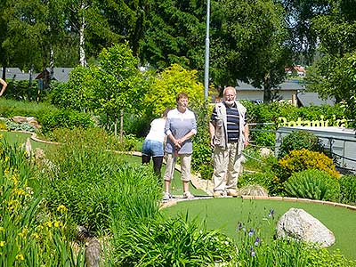 Jarní adventure minigolf, Lipno nad Vltavou 8.6.2019