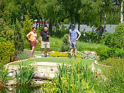 Jarní adventure minigolf, Lipno nad Vltavou 8.6.2019