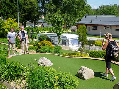 Jarní adventure minigolf, Lipno nad Vltavou 8.6.2019