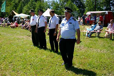 Hasičská soutěž „O pohár Obce Dolní Třebonín“,  14. července 2007