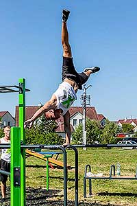 Slavnostní otevření workoutového hřiště v Dolním Třeboníně 29.6.2019, foto: Lubor Mrázek