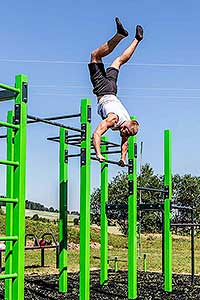 Slavnostní otevření workoutového hřiště v Dolním Třeboníně 29.6.2019, foto: Lubor Mrázek