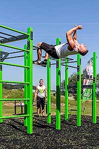 Slavnostní otevření workoutového hřiště v Dolním Třeboníně 29.6.2019, foto: Lubor Mrázek