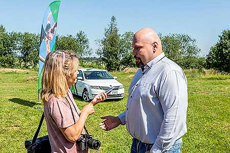 Slavnostní otevření workoutového hřiště v Dolním Třeboníně 29.6.2019, foto: Lubor Mrázek