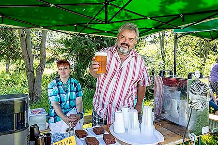 Slavnostní otevření workoutového hřiště v Dolním Třeboníně 29.6.2019, foto: Lubor Mrázek