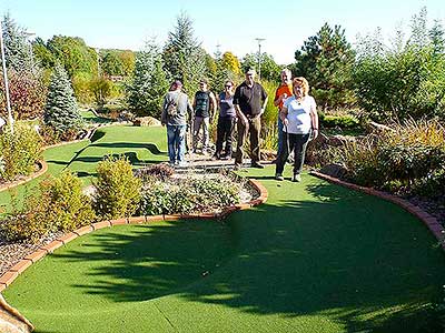 Podzimní adventure minigolf Hluboká nad Vltavou 12.10.2019