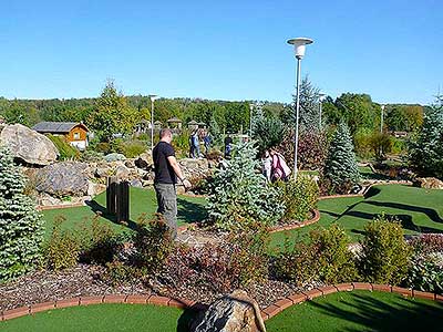 Podzimní adventure minigolf Hluboká nad Vltavou 12.10.2019